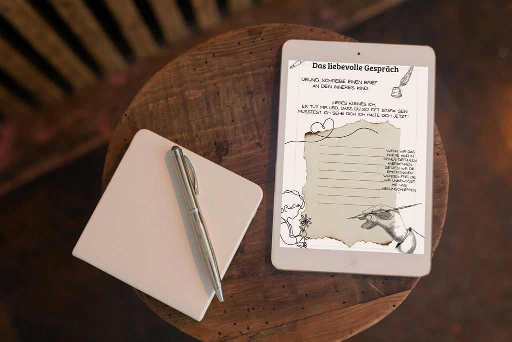 Heile dein inneres Kind – Mit Herz & Humor zu mehr Selbstmitgefühl | 12-seitiges Workbook als PDF-Download