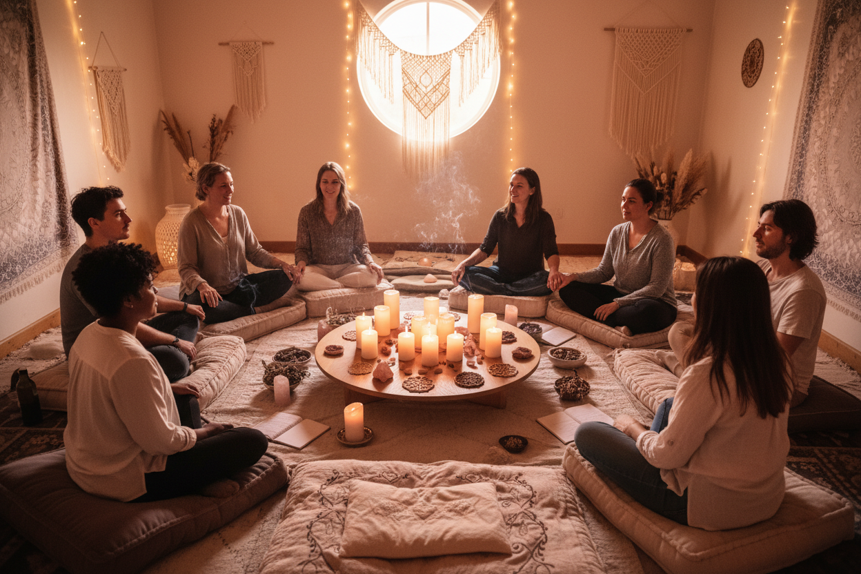 Herzraum Gruppe - Austausch